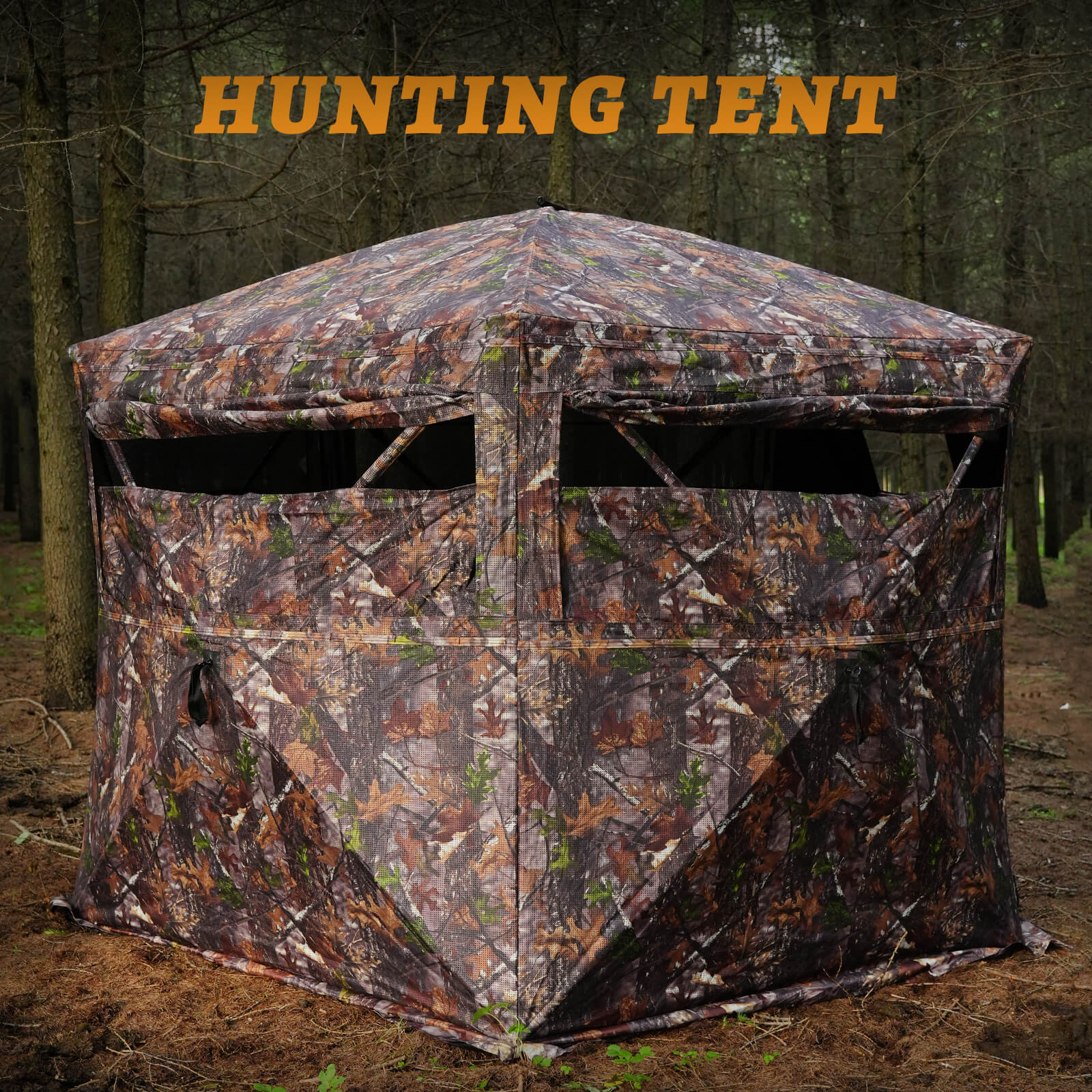 Camouflage hunting tent hunting tent camouflage ground blind concealed outdoor hunting shelter