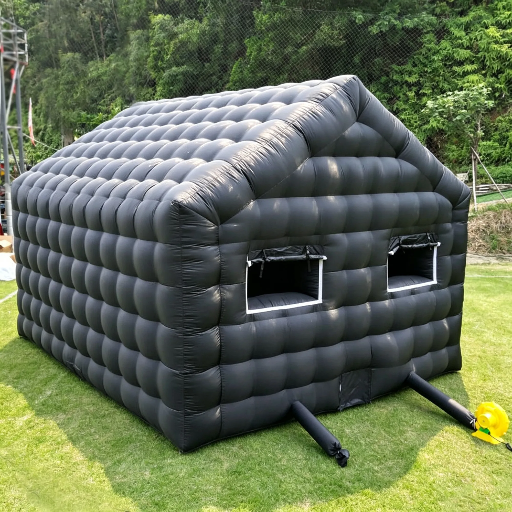 Large Inflatable Air Tent with Electric Blower – Spacious Camping Tent